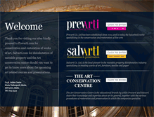 Tablet Screenshot of prevarti.com